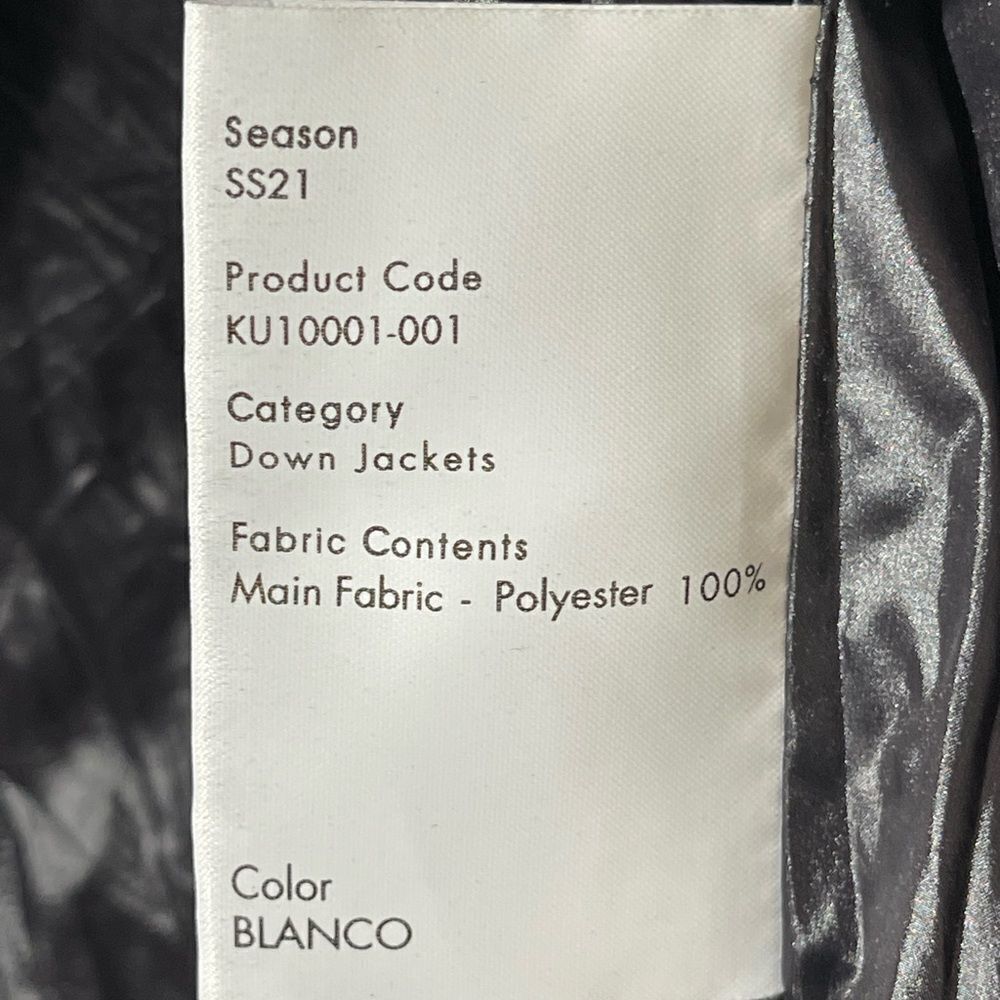 Ader Error Transparent Down Jacket - image 7